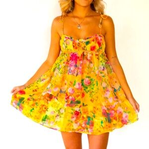 HoneyPlum Adventure Dress- Size S